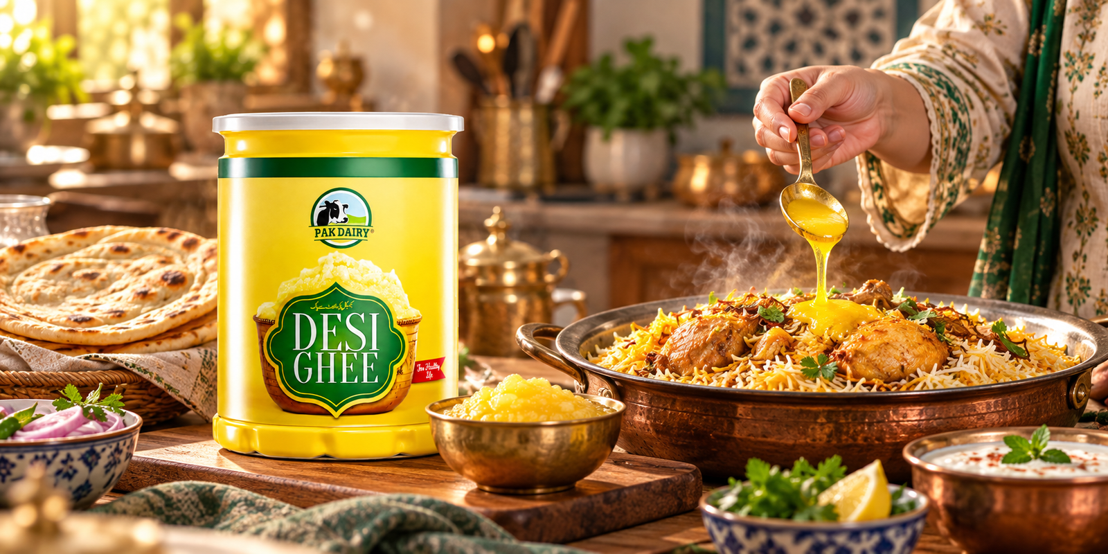 Pak Dairy Desi Ghee: Traditional Richness for Everyday Cooking